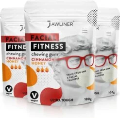 Jawliner Fitness Kauwgom Cinnamon Honey - Kaak Trainer Voor Kaakspier Oefeningen - Strakke Kaaklijn 9 Jawliner Fitness Kauwgom Cinnamon Honey - Kaak Trainer Voor Kaakspier Oefeningen - Strakke Kaaklijn -Fit Verkoop 1200x1174 11