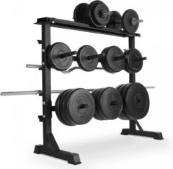 Merkloos Halter-, En Gewichtstandaard Voor Halterstang-. Schijven En Dumbells Max 300 Kg -Fit Verkoop 1200x1175 2