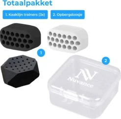 Nuvance - Kaaklijn Trainer (Combi Set) - Pro, Ervaren, Beginner - Jawline Trainer - Kaak Trainer -Fit Verkoop 1200x1175 5