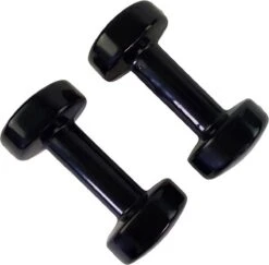 Tunturi Dumbbell Set - 2 X 5,0 Kg - Vinyl - Zwart - Incl. Gratis Fitness App -Fit Verkoop 1200x1179 1