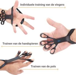 Bynatic Handtrainer Set - Grip Trainer Voor Fitness - Verstelbare Handknijper - Knijphalter Gripper - Onderarm Trainer Set - Handgripper Voor Pols & Vinger - Grip Strength Trainer Verstelbaar - Geschikt Voor Man & Vrouw -Fit Verkoop 1200x1179 2
