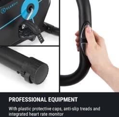 Klarfit Tauon Fiets Hometrainer - LC-display - Trainingscomputer - Tablethouder - Q-factor Van 22 Cm - 12 Kg Vliegwielmassa -Fit Verkoop 1200x1180 1