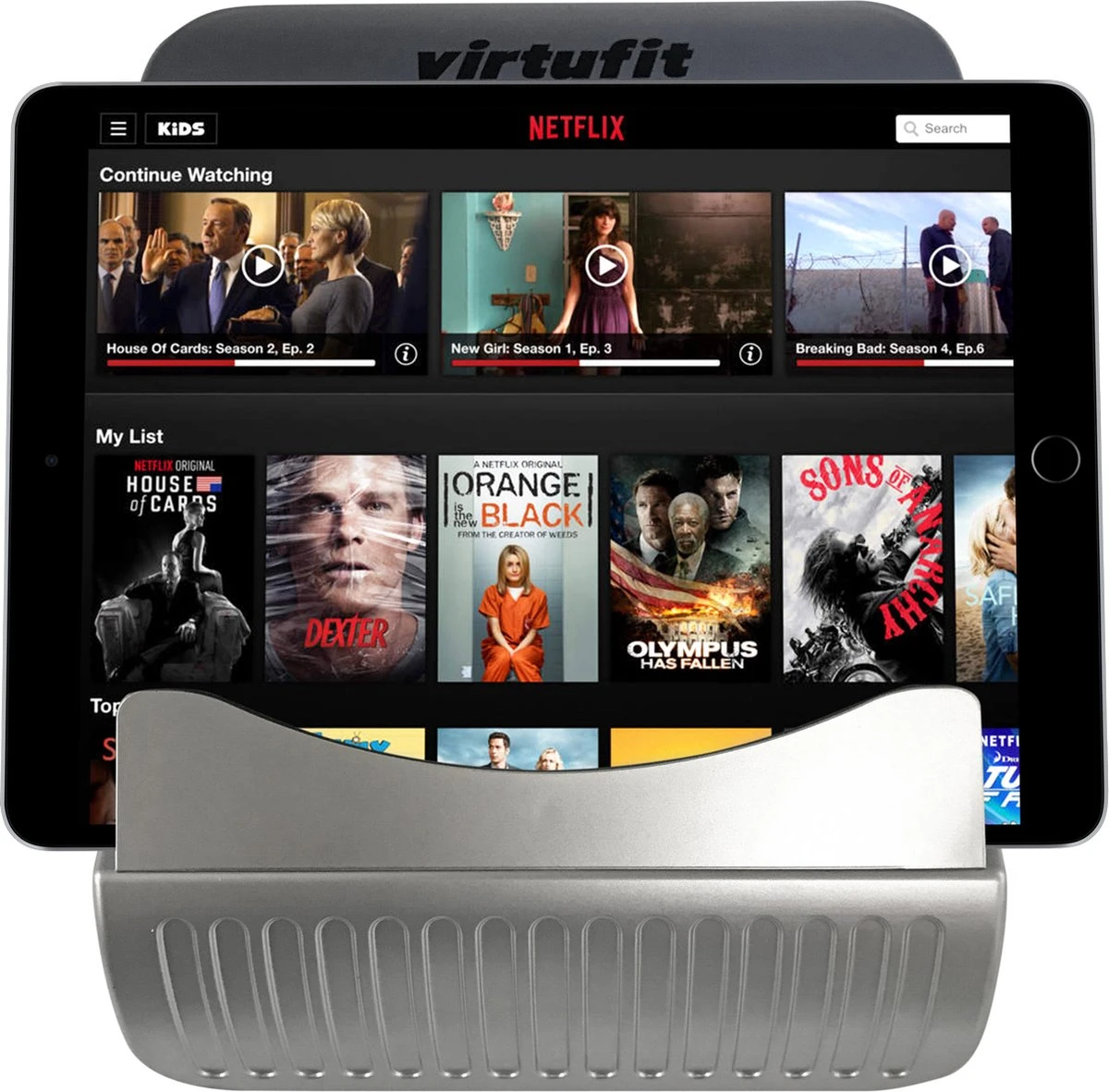 Crosstrainer - VirtuFit CTR 1.0 - Met Tablethouder - Cross Trainer Fitness - 8 Weerstandsniveau's 9 Crosstrainer - VirtuFit CTR 1.0 - Met Tablethouder - Cross Trainer Fitness - 8 Weerstandsniveau's - Afbeelding 7