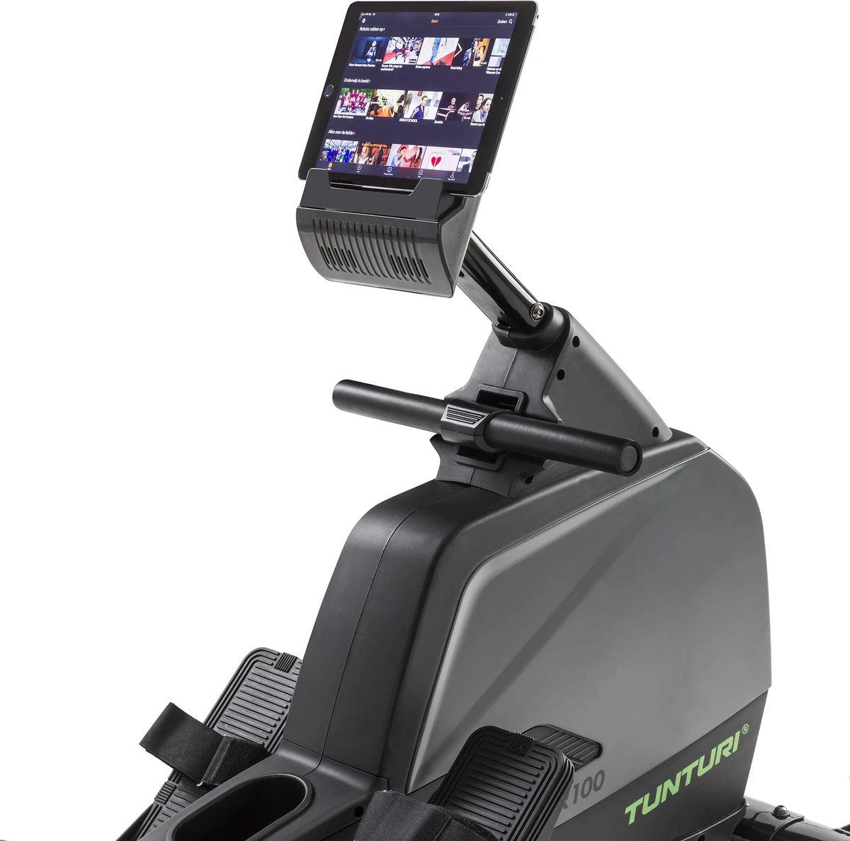 Tunturi Star Fit R100 Roeitrainer - Roeimachine Met 24 Weerstandsniveaus - Roeiapparaat Voor Thuis - Opklapbaar - Kleur: Zwart 8 Tunturi Star Fit R100 Roeitrainer - Roeimachine Met 24 Weerstandsniveaus - Roeiapparaat Voor Thuis - Opklapbaar - Kleur: Zwart - Afbeelding 6