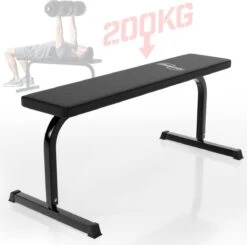 Physionics - Multifunctionele Fitness Halterbank - Home Gym - Voor Verschillende Oefeningen En Training - Zwart -Fit Verkoop 1200x1190 3