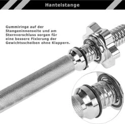 Curlstang - Curl Bar - Gewichten - Curlstang Met Gewichten - Ez Bar - Halterstang - Halterstang 25mm - 23.5 Kg - Inclusief Stersluitingen - Zwart - 120 Cm -Fit Verkoop 1200x1190 5