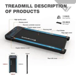 Merkloos CITYSPORTS Loopband Voor Thuis/kantoor, 440 W Motor, Slank En Stil, Lcd-scherm En Teller, Ingebouwde Bluetooth-luidspreker 11 Merkloos CITYSPORTS Loopband Voor Thuis/kantoor, 440 W Motor, Slank En Stil, Lcd-scherm En Teller, Ingebouwde Bluetooth-luidspreker -Fit Verkoop 1200x1192