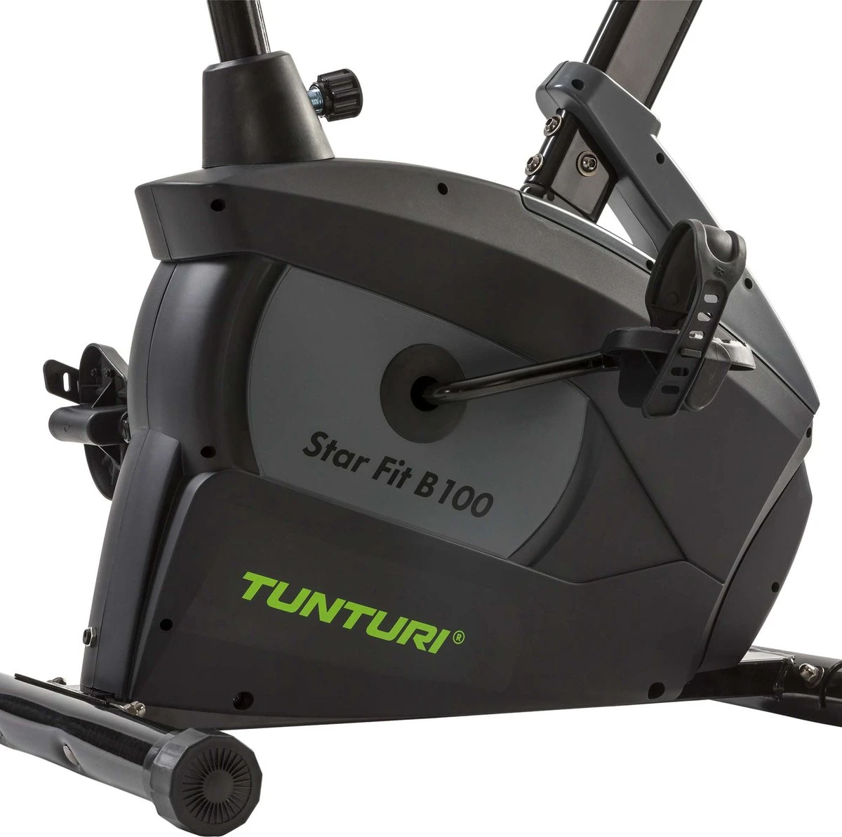 Tunturi Star Fit B100 Hometrainer - Fitness Fiets - 16 Weerstandsniveaus - Verstelbaar - Ergonomisch - Hartslagmeter 12 Tunturi Star Fit B100 Hometrainer - Fitness Fiets - 16 Weerstandsniveaus - Verstelbaar - Ergonomisch - Hartslagmeter - Afbeelding 10