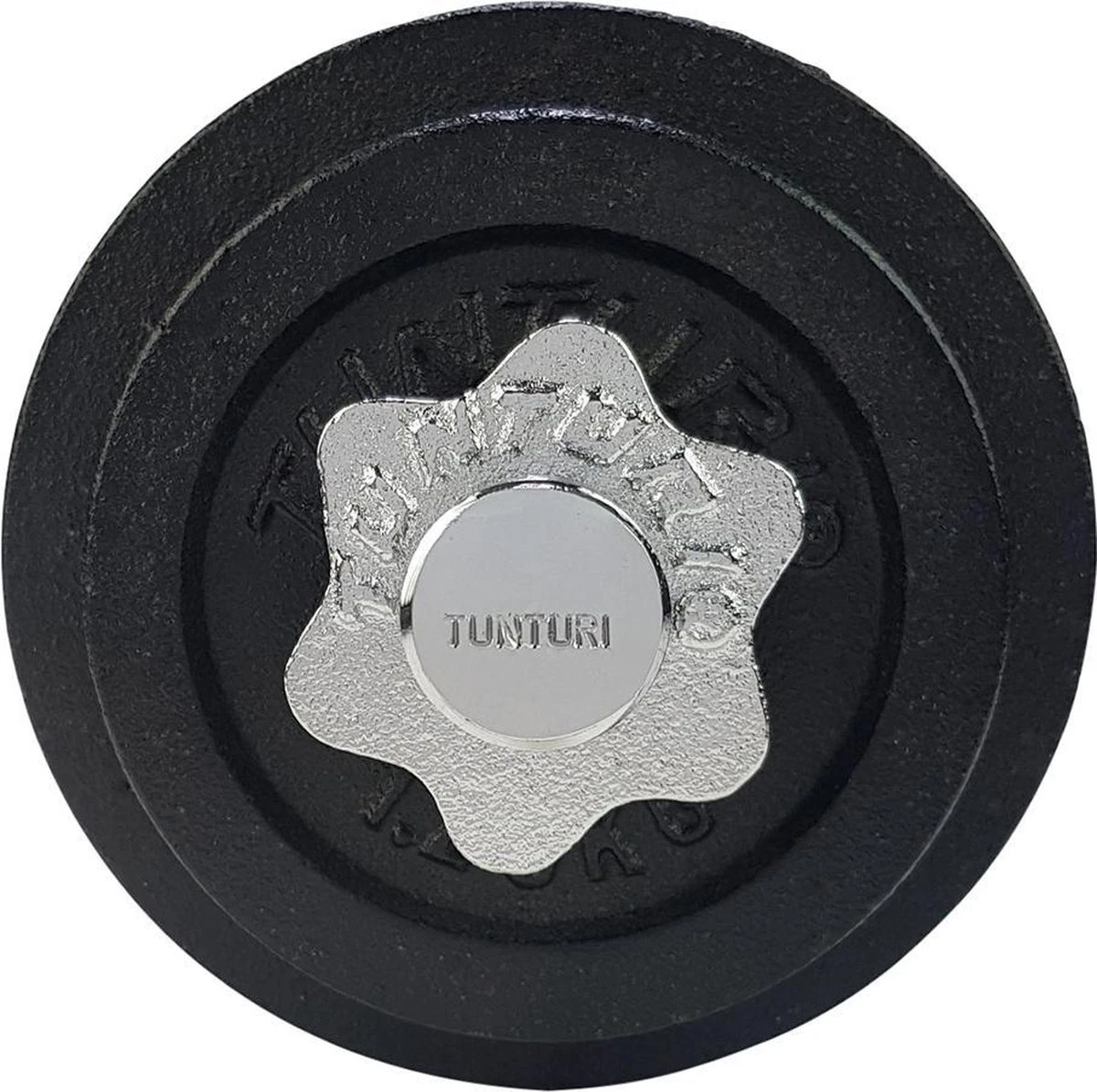 Tunturi Gewichten Gietijzer Totaal 20kg - Halterset Met Schroefsluiting - Dumbbell Set - 2 Halterstangen - 30mm - Incl. Gratis Fitness App 9 Tunturi Gewichten Gietijzer Totaal 20kg - Halterset Met Schroefsluiting - Dumbbell Set - 2 Halterstangen - 30mm - Incl. Gratis Fitness App - Afbeelding 7