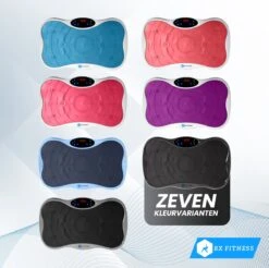 BX Fitness® - Trilplaat Fitness Body Zilver - Incl Weerstandsbanden & Voedingsgids - Sport Trilplaat - Powerplate Voor Cardiotrainingen - Trainingsapparatuur Voor Krachttraining - Ontvang NU Met Duidelijke Handleiding Met Oefeningen + Recepten! -Fit Verkoop 1200x1197 8