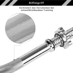 Curlstang - Curl Bar - Gewichten - Curlstang Met Gewichten - Ez Bar - Halterstang - Halterstang 25mm - 23.5 Kg - Inclusief Stersluitingen - Zwart - 120 Cm -Fit Verkoop 1200x1198 18