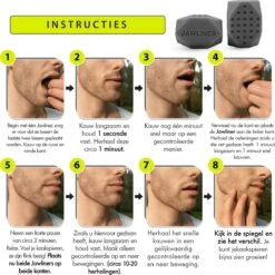 Kaaklijn Jawline Trainer Sport Fitness Kaak Trainer Gym Jawliner - Variant Advanced - Kaaklijn Onderkin Gezichtstrainer - Jawliner® -Fit Verkoop 1200x1199 7