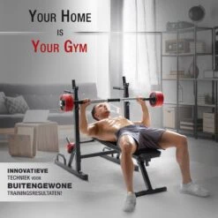 Sportstech BRT300 - Innovatieve Halterbank - Houder Voor Gewichten - Opklapbaar - Antislip -Fit Verkoop 1200x1200 1005