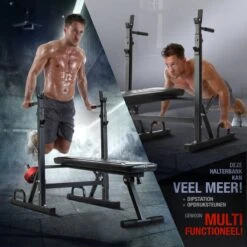 Sportstech BRT300 - Innovatieve Halterbank - Houder Voor Gewichten - Opklapbaar - Antislip -Fit Verkoop 1200x1200 1006