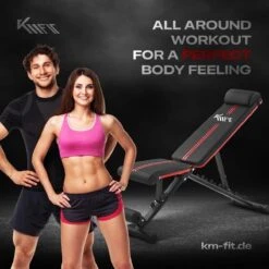KM-Fit Multifunctionele Opvouwbare Gewichtsbank Full Body Workout Fitness Sport -Fit Verkoop 1200x1200 1015