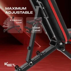 KM-Fit Multifunctionele Opvouwbare Gewichtsbank Full Body Workout Fitness Sport -Fit Verkoop 1200x1200 1018