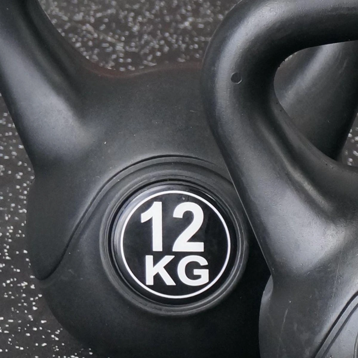 Kettlebell 12 Kg Voor Binnen En Buiten Kunststof Zwart 7 Kettlebell 12 Kg Voor Binnen En Buiten Kunststof Zwart - Afbeelding 5