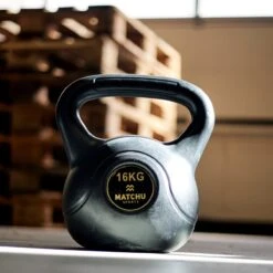 Matchu Sports - Kettlebell - Full Body Workout - Kettlebell 4kg - Gewichten - Zwart -Fit Verkoop 1200x1200 1066