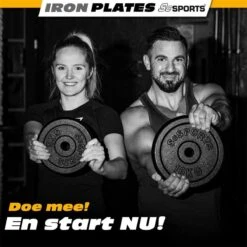 ScSPORTS® 20 Kg Halterschijven Set - Gietijzer - 30 Mm - 4x5 Kg - Gewichten -Fit Verkoop 1200x1200 1091