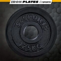 ScSPORTS® Halterschijven Set 5 Kg - Gietijzer - 30 Mm - 4x1,25 Kg - Gewichten -Fit Verkoop 1200x1200 1107