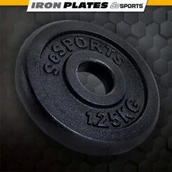 ScSPORTS® Halterschijven Set 5 Kg - Gietijzer - 30 Mm - 4x1,25 Kg - Gewichten -Fit Verkoop 1200x1200 1108