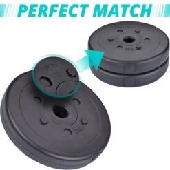 ScSPORTS® Halterschijven Set 30 Kg - Kunststof - 30 Mm - 2x10 - 2x5 Kg - Gewichten -Fit Verkoop 1200x1200 1114