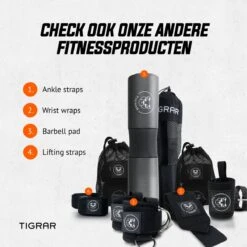 Tigrar - Ankle Strap - Barbell Pad - 2 X Fitness Enkelband 1 X Nekbeschermer Voor Halterstang - Compleet Bundelpakket -Fit Verkoop 1200x1200 1149