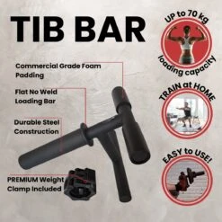 Hybrid Athlete® Tib Bar - Been Trainer - Tibialis Trainer - Tibial Trainer - Schenen Trainer - Knieherstel - Tibialis Bar - Scheenspier - Shin Splints - Scheenbeen Pijn Herstel - Plantar Fasciitis - Voettrainer - Knees Over Toes Guy - Benen Fitness -Fit Verkoop 1200x1200 1152