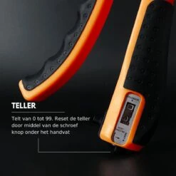 U-Fit One Teller Handtrainer 10 Tot 60kg - Verstelbare Handgrip - Handknijper - Vingertrainer - Onderarm Grip Trainer - Oranje - Incl Instructies -Fit Verkoop 1200x1200 1234