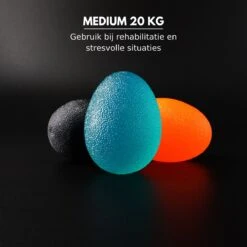 U Fit One® 3 Delige Stressbal Set Met Handleiding - Stressballen - Fidget - Handtrainer - Handknijper - Knijphalter- Onderarm Trainer - Grijper - Hand & Grip Trainer - RSI - Pols - Fitness - Ufitone -Fit Verkoop 1200x1200 1258