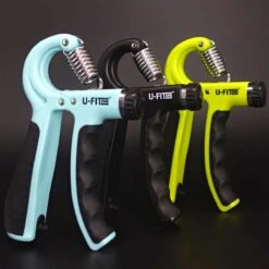 U-Fit One Teller Handtrainer 10 Tot 60kg - Verstelbare Handgrip - Handknijper - Vingertrainer - Onderarm Grip Trainer - Lichtblauw -Fit Verkoop 1200x1200 1281