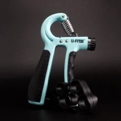 U-Fit One Teller Handtrainer 10 Tot 60kg - Verstelbare Handgrip - Handknijper - Vingertrainer - Onderarm Grip Trainer - Lichtblauw -Fit Verkoop 1200x1200 1283