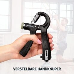 KANGKA 6 Delige Handtrainer Set – Verstelbare Handknijper - Handgrip - Vingertrainer - Onderarm Grip Trainer – Stressbal, Knijphalter, Stretcher & Grip Bal -Fit Verkoop 1200x1200 1289