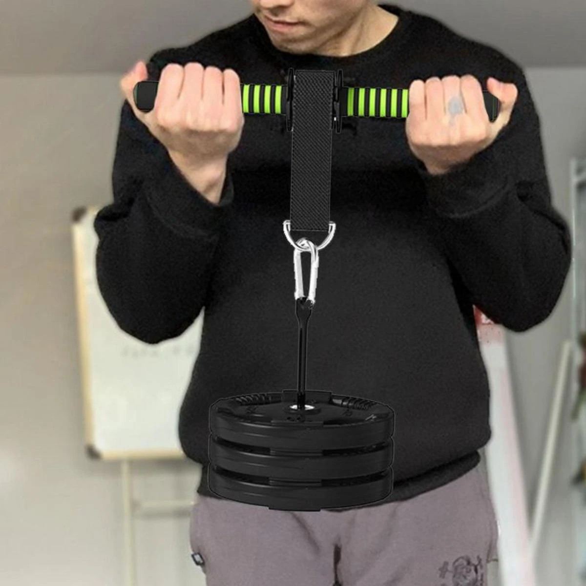 Wrist Roller - Grip Trainer - Onderarm Trainer - Antislip - Bicep Trainer - Pols Trainer - Forearm Trainer - Hand Trainer - Max. Verdraagbaar Gewicht 30 Kg 8 Wrist Roller - Grip Trainer - Onderarm Trainer - Antislip - Bicep Trainer - Pols Trainer - Forearm Trainer - Hand Trainer - Max. Verdraagbaar Gewicht 30 Kg - Afbeelding 6