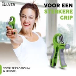 Pulver -Handtrainer 10 To 60kg Met Vingertrainer - Handknijper- Knijphalter - Armtrainer – Gewichten - Hand Knijper Set - Handgripper - Hand Gripper - Grip - Onderarm Trainer - Buigveer – Grip Trainer - Vinger - Hand Spier - Fitness - Groen 15 Pulver -Handtrainer 10 To 60kg Met Vingertrainer - Handknijper- Knijphalter - Armtrainer – Gewichten - Hand Knijper Set - Handgripper - Hand Gripper - Grip - Onderarm Trainer - Buigveer – Grip Trainer - Vinger - Hand Spier - Fitness - Groen -Fit Verkoop 1200x1200 1353