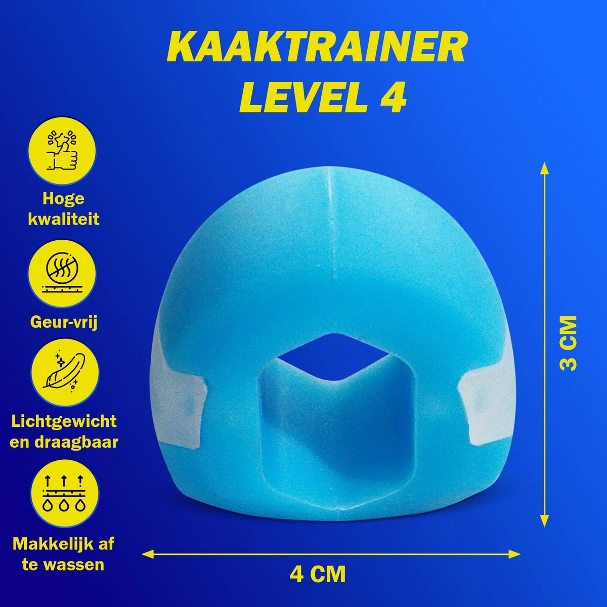 Cozy World - Kaaktrainer - Jawline - Kaaklijn - Onderkin Trainer - Gezichtspier - Anti Aging - Gezichtsdoorbloeding 4 Cozy World - Kaaktrainer - Jawline - Kaaklijn - Onderkin Trainer - Gezichtspier - Anti Aging - Gezichtsdoorbloeding - Afbeelding 2