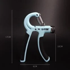 U-Fit One Handtrainer - 10 To 60kg - Handknijper - Knijphalter - Vingertrainer - Onderarm Grip Trainer - Lichtblauw -Fit Verkoop 1200x1200 1397