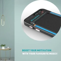 Merkloos CITYSPORTS Loopband, Elektrisch, Motor 440 W, Lcd-display En Calorieënteller, Geïntegreerde Bluetooth-luidspreker, Instelbare Snelheid, Ultradun En Stil, Voor Thuis/kantoor -Fit Verkoop 1200x1200 141