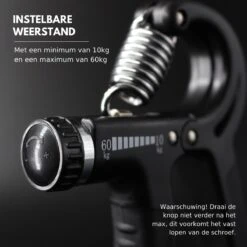 U-Fit One 7 Delige Handtrainer Set - Verstelbare Handgrip - Handknijper - Knijphalter - Stressbal - Vingertrainer - Onderarm Trainer -Fit Verkoop 1200x1200 1411
