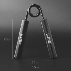 U-Fit One 3 Delige Metal Handtrainer Set - 45kg, 68kg, 90kg - Grip Trainer - Handknijper - Knijphalter - Armtrainer - Hand Knijper - Handgripper - Heavy Gripper - Onderarm - Buigveer - Zwart -Fit Verkoop 1200x1200 1436