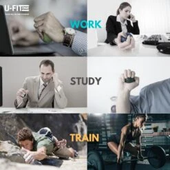 U-Fit One 3 Stuks Stressbal- Stressballen - Fidget - Handtrainer - Handknijper - Knijphalter -Fit Verkoop 1200x1200 1447