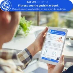 Blue Lion Kaaktrainer - Kaaklijn Trainer - Kaak Trainer Met Opbergdoos En Ketting - 2 Extra Bijtstrips - Jawline Trainer -Fit Verkoop 1200x1200 1468