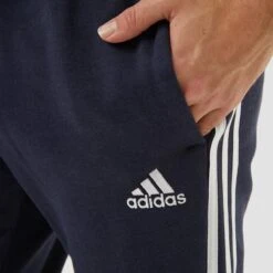 Adidas Performance 3-Stripes Fleece Joggingbroek Blauw Heren - Maat M -Fit Verkoop 1200x1200 1498