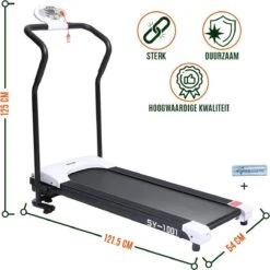 Loopband Inklapbaar Fitness Elektrisch 10 Km/h - Loopbanden Treadmill -Fit Verkoop 1200x1200 15