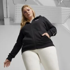 PUMA Puma Power Tape Full-Zip Dames Hoodie - Maat M -Fit Verkoop 1200x1200 1541