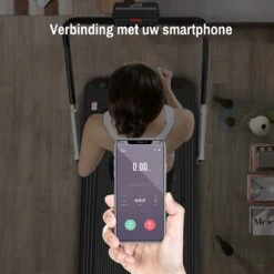 Merkloos Wandelband- Loopband Inklapbaar Met App- Walking Pad Extra Compact- Loopband Bureau-Zwart -Fit Verkoop 1200x1200 155