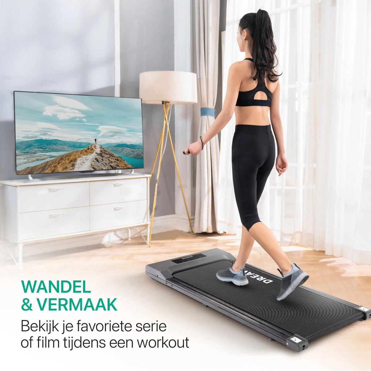 Dreaver S310 Loopband - Wandelband - Walking Pad - 1-6km/h 7 Dreaver S310 Loopband - Wandelband - Walking Pad - 1-6km/h - Afbeelding 5