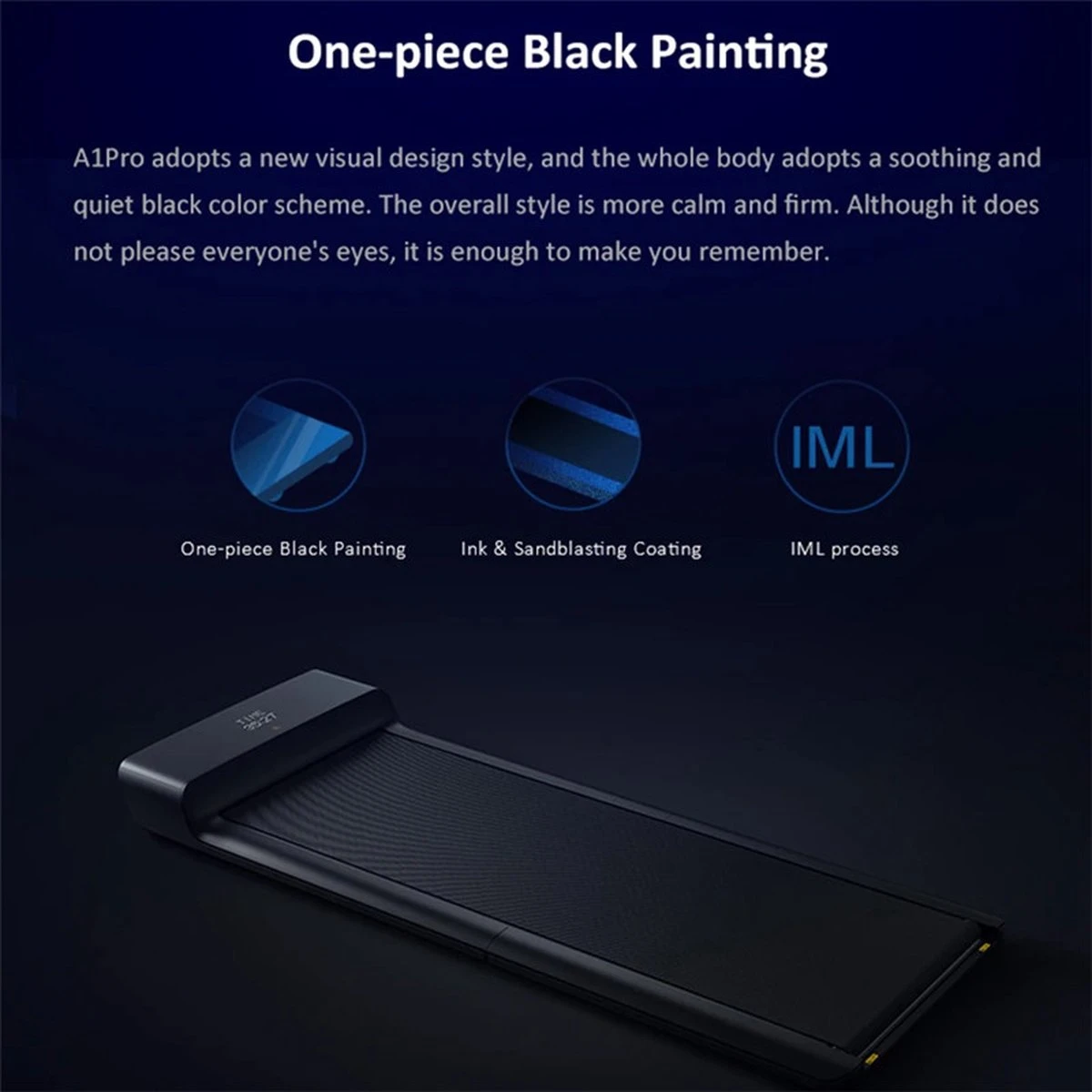 WalkingPad A1 PRO 746W Inklapbaar Elektrisch Loopband Fitness Walking Pad-0.5~6km/h -Automatische Snelheidsregeling Workout App-met LED Scherm/Afstandsbediening/Wiel-voor Thuis En Kantoor 12 WalkingPad A1 PRO 746W Inklapbaar Elektrisch Loopband Fitness Walking Pad-0.5~6km/h -Automatische Snelheidsregeling Workout App-met LED Scherm/Afstandsbediening/Wiel-voor Thuis En Kantoor - Afbeelding 10