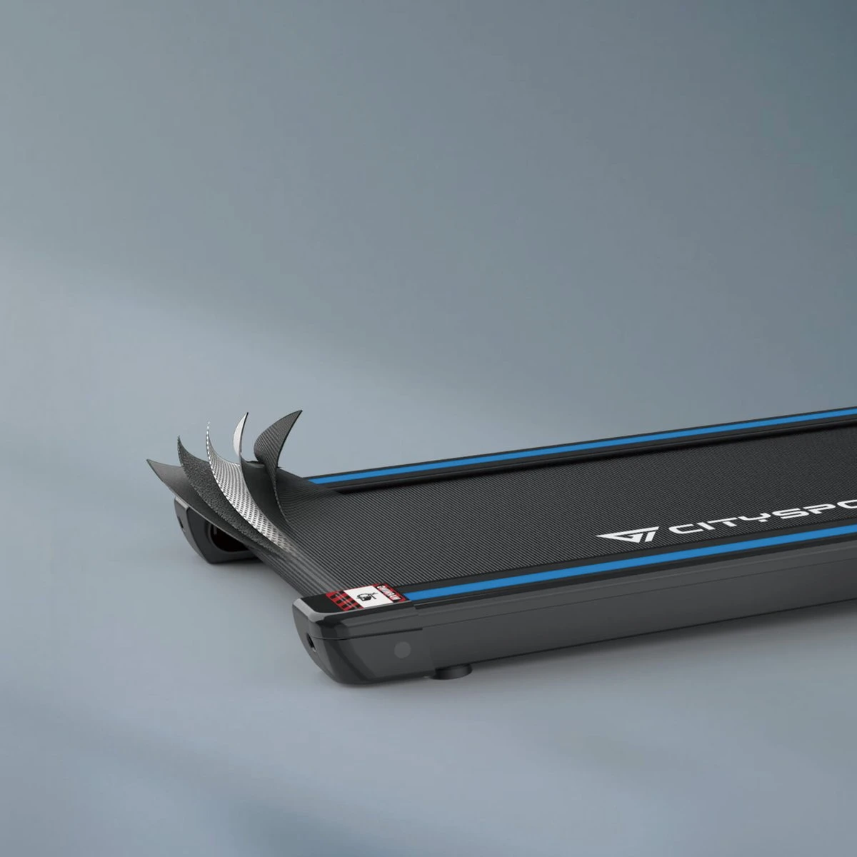 Merkloos CITYSPORTS Loopband, Elektrisch, Motor 440 W, Instelbare Snelheid, LCD-scherm En Calorieënteller, Geïntegreerde Bluetooth-luidspreker, Ultradun En Stil, Voor Thuis/kantoor 4 Merkloos CITYSPORTS Loopband, Elektrisch, Motor 440 W, Instelbare Snelheid, LCD-scherm En Calorieënteller, Geïntegreerde Bluetooth-luidspreker, Ultradun En Stil, Voor Thuis/kantoor - Afbeelding 2