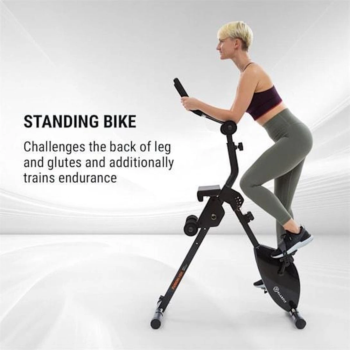 CAPITAL SPORTS Azura Fusion Fiets Hometrainer 3in1 Cardio-/standing Bike AB Trainer , Magnetische Weerstand , Belastbaarheid: Max. 100 Kg 9 CAPITAL SPORTS Azura Fusion Fiets Hometrainer 3in1 Cardio-/standing Bike AB Trainer , Magnetische Weerstand , Belastbaarheid: Max. 100 Kg - Afbeelding 7